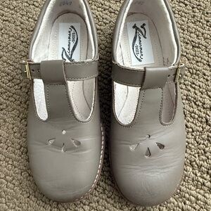 Classic Zimmerman Grey-Tan Kids Shoes
